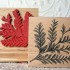Cedar Bough Rubber Stamp
