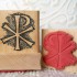 Christ Monogram Rubber Stamp