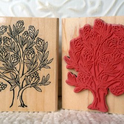 Tree of Life Rubber Stamp