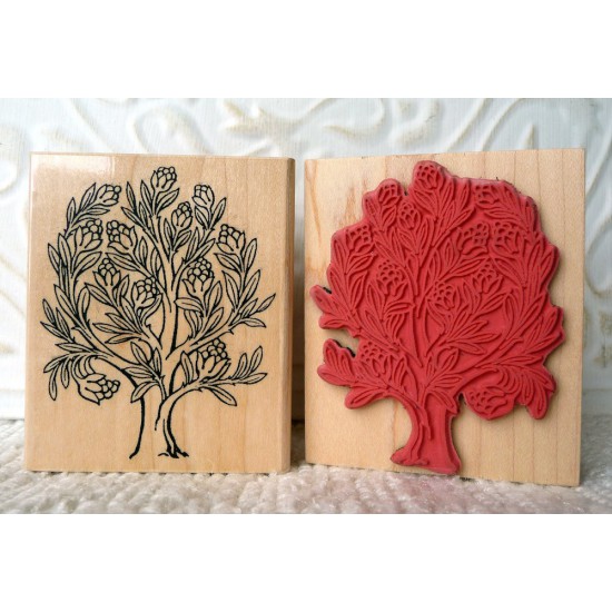 Tree of Life Rubber Stamp