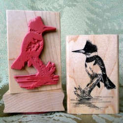 Kingfisher Rubber Stamp Kingfisher Rubber Stamp