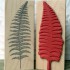 Fern Leaf Rubber Stamp