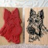 Scotty Dog Rubber Stamp