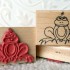 Frog Cartoon Rubber Stamp