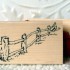 Rustic Fence Rubber Stamp