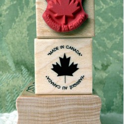 Made in Canada Rubber Stamp Made in Canada Rubber Stamp