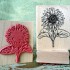 Sunflower Rubber Stamp