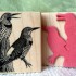 Flickers Bird Rubber Stamp