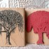 Birch Tree Rubber Stamp