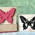 Large Butterfly Rubber Stamp