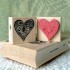 Small Heart Rubber Stamp