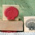 Small Scallop Shell Rubber Stamp
