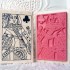 Queen of Clubs Rubber Stamp