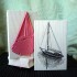 Sailboat Rubber Stamp