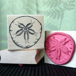 Sand Dollar Rubber Stamp Sand Dollar Rubber Stamp