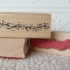 Squiggles: Border Curls Rubber Stamp