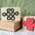 Chinese Love Knot Rubber Stamp