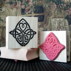 Celtic Love Knot Rubber Stamp Celtic Love Knot Rubber Stamp