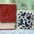 4 Calling Birds Rubber Stamp