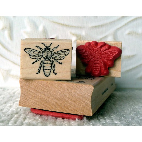 Bee Rubber Stamp