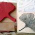 Ginkgo Leaf Rubber Stamp