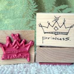 Princess Rubber Stamp