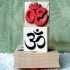OM Symbol Rubber Stamp