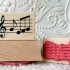 Musical Notes Rubber Stamp
