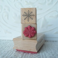 Tiny Snowflake Rubber Stamp