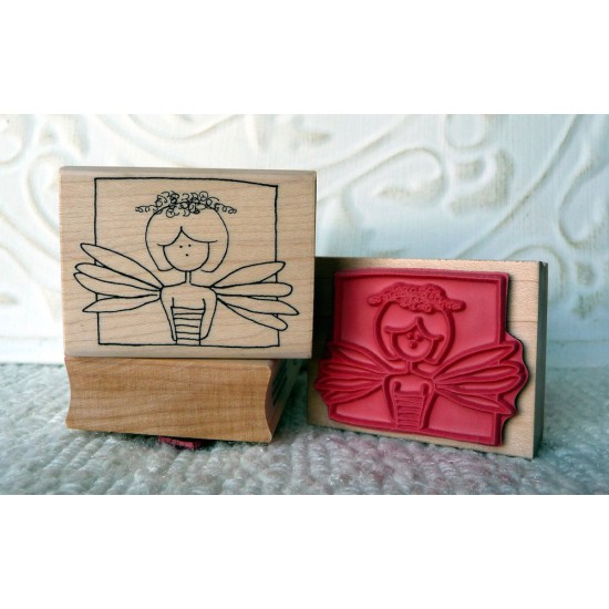 Ms. Fairy Rubber Stamp