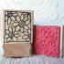 Framed Blooms Rubber Stamp