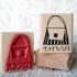 Diva Purse Rubber Stamp