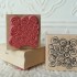 Background Swirls Rubber Stamp