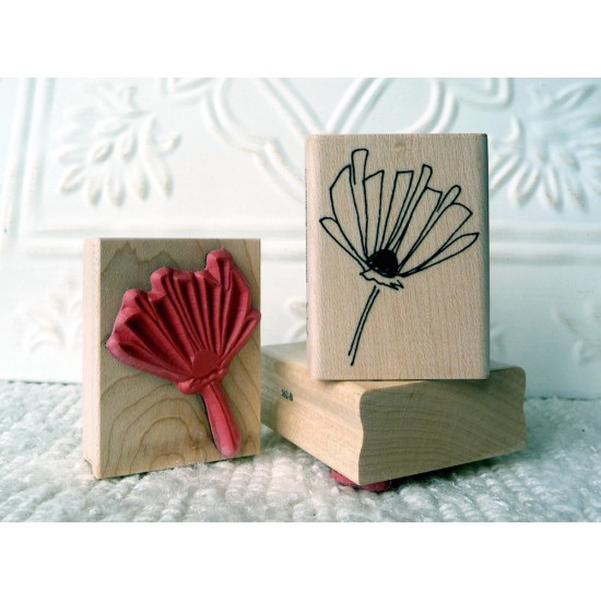 Daisy Rubber Stamp