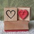 Simple Heart Rubber Stamp
