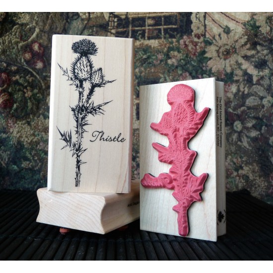 Thistle Rubber Stamp Thistle Rubber Stamp