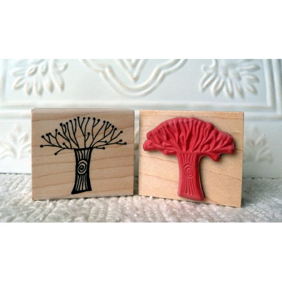 My First Tree Rubber Stamp