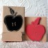 Apple Rubber Stamp