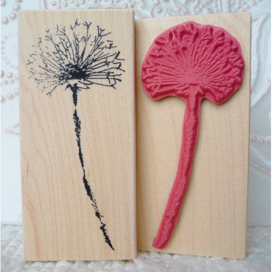 Dandelion Rubber Stamp