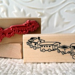 Choo-choo Train Rubber Stamp