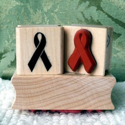 Awareness Ribbon Rubber Stamp Awareness Ribbon Rubber Stamp