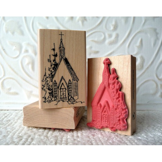 Church Rubber Stamp