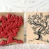 Winter Berry Tree Rubber Stamp