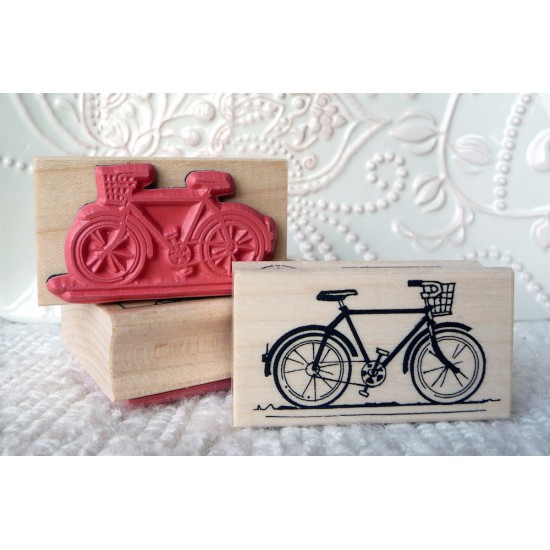 Bicycle Rubber Stamp