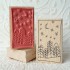 Snowy Winter Scene Rubber Stamp