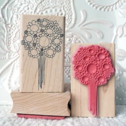 Floral Bouquet Rubber Stamp