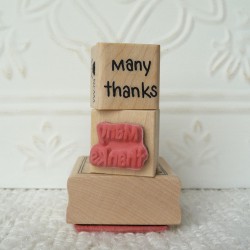 many thanks Rubber Stamp