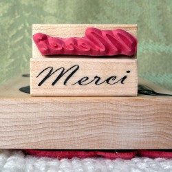 Merci Rubber Stamp Merci Rubber Stamp