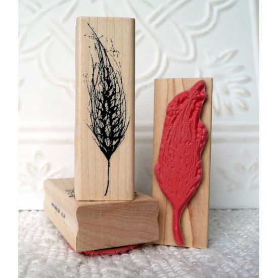 Wheat Rubber Stamp