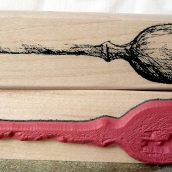 Poppy Pod Rubber Stamp Poppy Pod Rubber Stamp